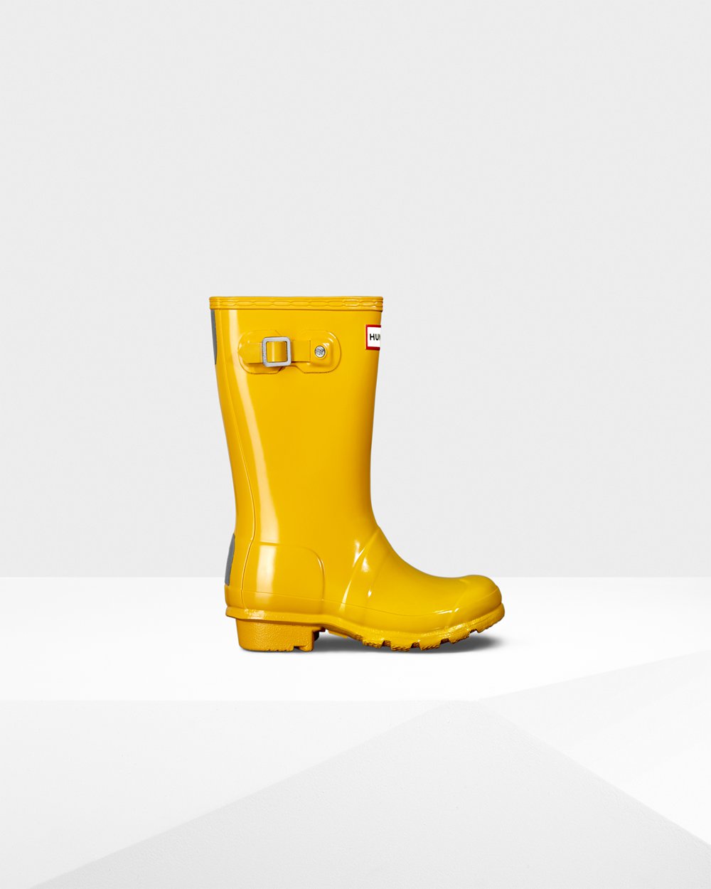 Botas De Agua Hunter Niños Original Big Gloss - Amarillo - Argentina 6931ZVBDI